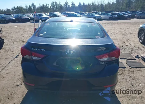 2016 Hyundai Elantra Se from USA, damaged, VIN KMHDH4AE9GU647152